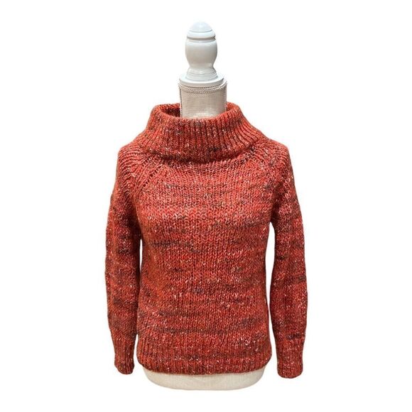 Anthropologie Moth Wool Alpaca Mock Sweater - Picture 2 of 6